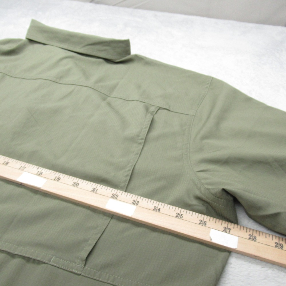 Columbia Shirt Mens 2XT Green Silver Ridge Utility Lite Short Sleeve Ripstop NEW - Picture 13 of 14